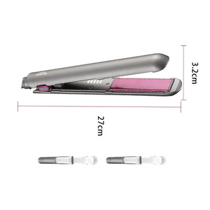 Lisseur de cheveux Komei 27 cm avec écran LED, plaques en céramique ioniques, chaleur réglable, chauffe rapide, fer à boucler pour le coiffage - Product Image 1