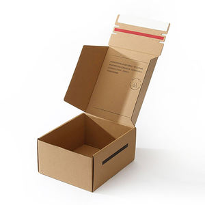 Caja de Regalo con Cierre Resistente a Desgarros, con un Toque Ritual Mejorado, Caja Corrugada Fácil de Abrir y Plegar, Ideal para Empaque de Regalos - Product Image 1