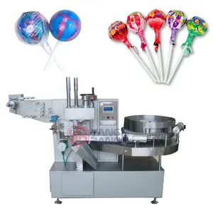 YangBang Automatic Spherical Shape Lollipop Twist Wrapping Machine Ball Lollypop Packing Machine