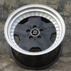 Rines Clásicos de Aleación para Automóvil de Pasajeros de 17 Pulgadas, 5x112, Cb66.56, Negros con Offset de 25 para Mercedes W140 W201 W126 W124 - Product Image 2