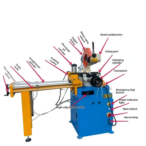 Nhà Máy Giá rẻ nhất bán tự động ống kim loại máy cắt ống cắt tự động Feeder máy cắt cho ống thép - Product Image 2