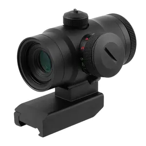 Mirino ottico tattico prisma ottico 1x20 cerchio puntino rosso verde illuminazione reticolo caccia Scope