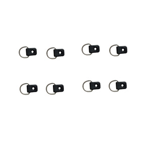 Lot de 8 boucles en D en acier inoxydable, accessoire pour kayak, usage universel pour les loisirs de plein air, quincaillerie durable - Product Image 3