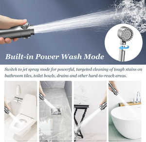 High Quality Massage Supercharged <b>Shower</b> Head For Bathroom Water Saving Powerful Filter Faucet <b>Accessory</b> - Product Image 2