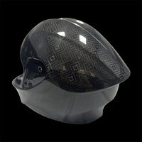 Casque de vélo en fibre de carbone léger et sûr, design modulaire, forme élégante de cloche, pour homme et femme, pour la conduite à vélo en plein air - Johhar