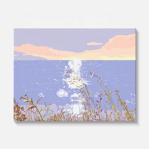 Kit de Pintura por Números de la Marca XIXI, Paisaje, Arte en Lienzo Hecho a Mano para Niños, Manualidad Educativa, Regalo Interactivo para la Familia - Product Image 4
