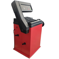 Équipement d'équilibrage et d'alignement de roues de voiture entièrement automatique à grande vitesse OEM Runche WB-16 avec écran LED, certifié CE, 110V/220V, Chine