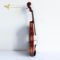 Violon professionnel en bois massif d'épicéa et d'érable, artisanat allemand de haute qualité, fait main, tailles 1/8-4/4, vernis brillant, vente en gros