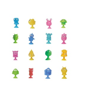 Lindos Monstruos de Silicona con Ventosa, Figuras Creativas de Animales de Dibujos Animados para Aliviar el Estrés, Juguete Antiestrés, Regalos Novedosos, Unisex - Product Image 2