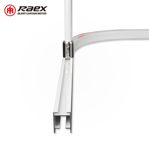 Tường Gắn S Gấp Theo Dõi Bệnh Viện Giường Đường Ray Tùy Chỉnh Của Nhãn Hiệu Im Lặng Nhôm Điện Di Linh Hoạt Rèm Đường Sắt - Product Image 6