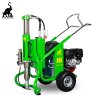 A8L Alat Semprot Dempul Airless Bertenaga Bensin Tekanan Tinggi Industri dengan Pompa Piston Hidrolik Motor Tanpa Sikat 4000PSI