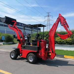 Chargeuse sur pneus hydraulique, chargeuse agricole, chargeuse-pelleteuse, pelle agricole, mini-excavatrices - Product Image 5