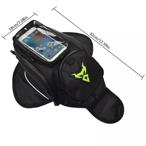 Bolsa de tanque magnética para motocicleta, sillín impermeable, bolso de hombro, <span class=keywords><strong>mochila</strong></span>, equipaje, funda de teléfono, soporte para IPhone y Xiaomi - Product Image 5