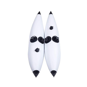 Buona qualità portatile gonfiabile galleggiante d'acqua barca stabilizzatore doppio Kayak stabilizzatore equilibrio Kayak PVC acqua galleggiante - Product Image 3