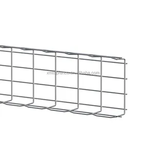 High Quality Galvanized Cable Tray Basket Steel Customized Wire Mesh Cable Tray Factory Price Hot Sales