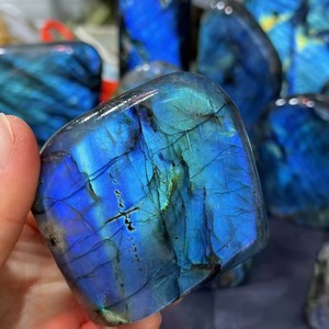 Fábrica Atacado Cura Gemstone Permanente Pedra Natural Forte Flash <span class=keywords><strong>Labradorite</strong></span> Freeform para Decoração - Product Image 2