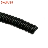 DAJIANG OEM personnalisé UL4476 cordon d'alimentation à ressort RJ11 câble de combiné téléphonique enroulé pour téléphone Modem télécopieur