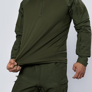 Fronter A7 Langlebiger Taktischer Kampfanzug Olivgrün Camo Schnelltrocknender Trainingsanzug - Product Image 4