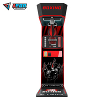 Machine de jeu de boxe d'arcade à monnayeur, jeu de force de frappe, avec garantie d'un an et support en anglais pour les lieux de divertissement