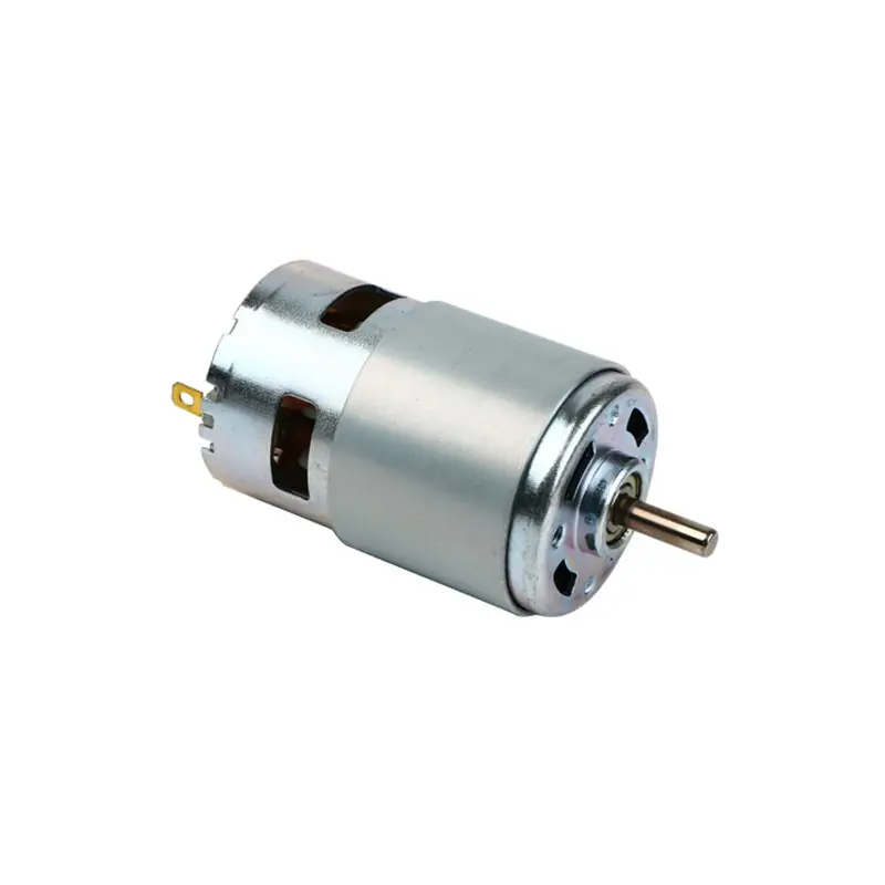 775 Thông Tư Trục DC Động Cơ 12000 RPM Bóng Mang 12V Tốc Độ Cao 5Mm Trục Mô-men Xoắn Lớn Động Cơ