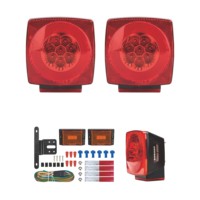 Nuevo Kit de Luces LED para Remolque de 12V con Logotipo Personalizado al por Mayor, Aprobado por DOT SAE, Resistente al Agua IP67, Luz Trasera de Freno, Direccional y de Parada