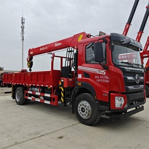<span class=keywords><strong>Camion</strong></span> <span class=keywords><strong>grue</strong></span> Dongfeng 4X2 neuf et d'<span class=keywords><strong>occasion</strong></span> avec moteur Yuchai 10T, couple de levage élevé pour le transport de marchandises, composants principaux CLW - Product Image 2