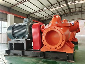 ปั๊มหอยโข่งแบบแยกส่วน QS พร้อมระบบดูดสองทางสำหรับการจ่ายน้ำในงานเหมือง - Product Image 4