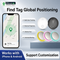 Traceur GPS pour animaux de compagnie Findtag en gros, en plastique, NFC, iOS, positionnement mondial, mini localisateur de haute qualité pour animaux, avec fonction sonore