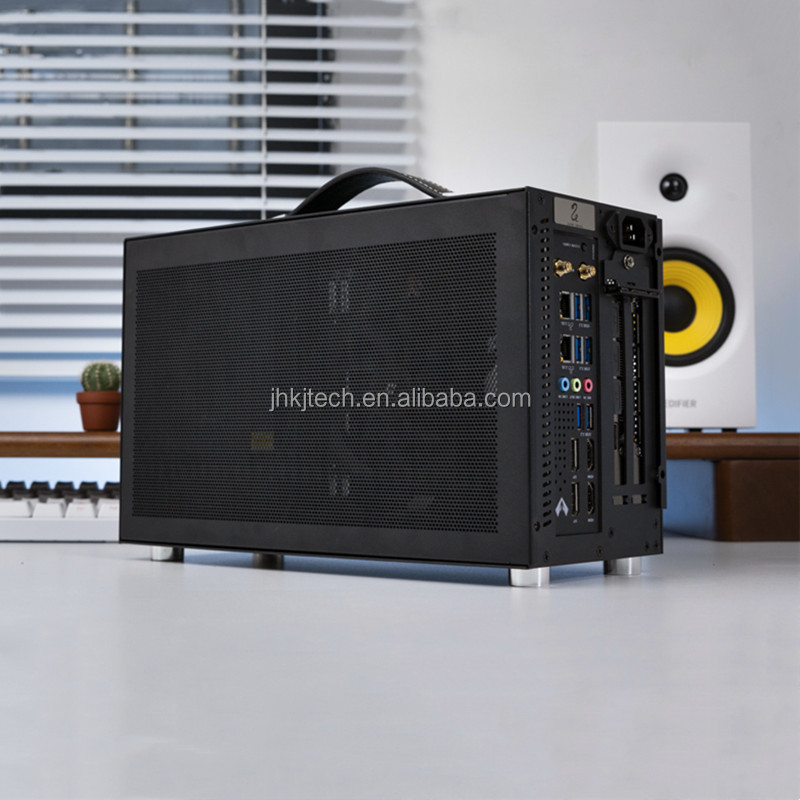 8.1L портативный мини ITX чехол для ноутбука игровой домашний кинотеатр на основе персонального компьютера ПК корпус Box Поддержка питания SFX, 305 мм видеокарта