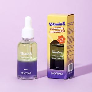 डबल इंद्रधनुष आवश्यक तेल विटामिन ई नाइयामाइड अंगूर के बीज तेल कार्बनिक तेजी से अवशोषित सौंदर्य चेहरे के शरीर के तेल - Product Image 4