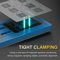 Jig Fixture Universal JTX T4 MAX untuk Reballing BGA, Mendukung 102 Model Chip, Alat Perawatan dan Pembersihan Lem IC serta Penanaman Timah pada Perangkat Seluler
