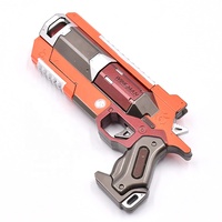 Grosir pistol bantu pistol kecil mainan Model Hot Game Apexes Legends 13cm Mini Orange senjata logam mainan untuk anak atau dewasa
