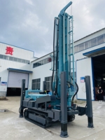 Foreuse pneumatique montée sur camion de 350 m pour puits d'eau, foreuse mobile pour forages profonds