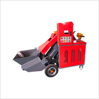Pompa Pengangkut Beton Mortar Batu Halus Kecil yang Dapat Disesuaikan OEM dengan Pompa Kolom Struktur Sekunder Jenis Produk Premium