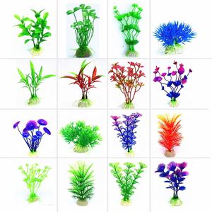 Accessoires d'<span class=keywords><strong>aquarium</strong></span> plante <span class=keywords><strong>en</strong></span> plastique artificielle bonne qualité grande plante pour <span class=keywords><strong>aquarium</strong></span> de réservoir de poissons - Product Image 4