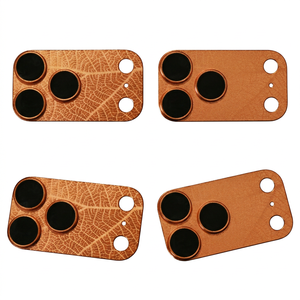Protector de Lente de Cámara de Vidrio Templado 9H Resistente, Grabado con Láser, Personalizado, Anillo Protector Antideslumbrante para 17 Unidades - Product Image 3