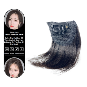 วิกผมคนแบบคลิปหนีบ<span class=keywords><strong>ผม</strong></span>มนุษย์สำหรับผู้หญิงผมคนอินเดีย100% พรีเมี่ยมพร้อม<span class=keywords><strong>ผม</strong></span>เส้นเล็กธรรมชาติ - Product Image 1