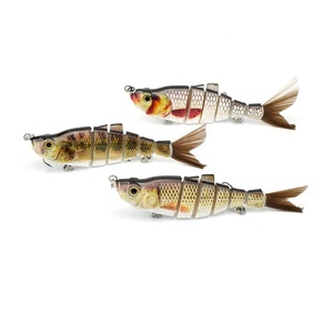 Leurres de pêche au hareng en queue de soie en plastique réalistes - Product Image 3