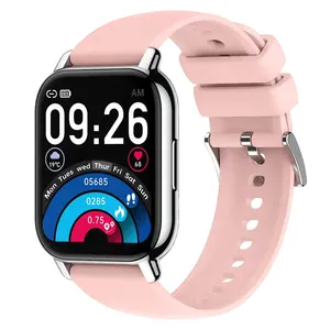 Reloj inteligente deportivo MX37 para hombre y mujer, nuevo accesorio de pulsera resistente al agua IP68 con pantalla grande de 2022 pulgadas y control del ritmo cardíaco, carga inalámbrica, 1,85