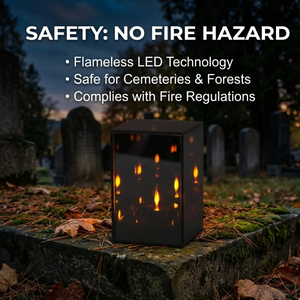 Luces <span class=keywords><strong>de</strong></span> Cementerio al por Mayor, Espejo Infinito 3D <span class=keywords><strong>de</strong></span> Cristal, Lámpara <span class=keywords><strong>de</strong></span> Cementerio LED Impermeable para el Día <span class=keywords><strong>de</strong></span> Todos los Santos - Product Image 3