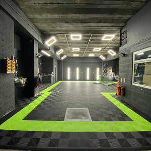 Dalles de Sol de <span class=keywords><strong>Garage</strong></span> Robustes et Conviviales, Dalles de <span class=keywords><strong>Garage</strong></span> en Plastique Emboîtables pour Lave-Auto, Grille de Sol de <span class=keywords><strong>Garage</strong></span>, Vente Chaude - Product Image 5