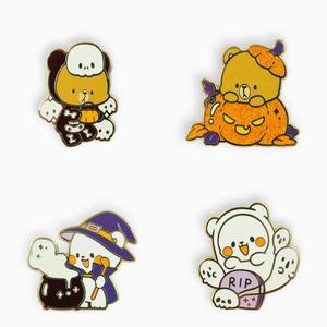 Keine Mindest bestellmenge Benutzer definiertes Logo Galvani sierter Metallstift Benutzer definierter Hartem ail stift für Halloween - Product Image 3