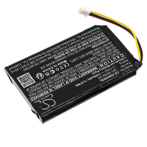 แบตเตอรี่สำหรับ <span class=keywords><strong>Garmin</strong></span> <span class=keywords><strong>Drive</strong></span> 50 LM <span class=keywords><strong>Drive</strong></span> 51LM, Nuvi 55, Mitac 523450A1, 361-00056-00 - Product Image 2