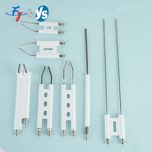 Électrodes d'allumage universelles de type H pour brûleur à mazout BT10 Électrode d'allumage en céramique à double broche Siamois à trois trous - Product Image 6