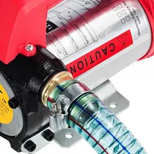 24V 12V DC Diesel Transfer Pump dengan Hose Nozzle