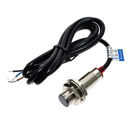 NJK-5002C Sensor Efek Hall Saklar Kedekatan Induktif NPN Tiga Jalur Normal Terbuka + Objek Deteksi Magnetik