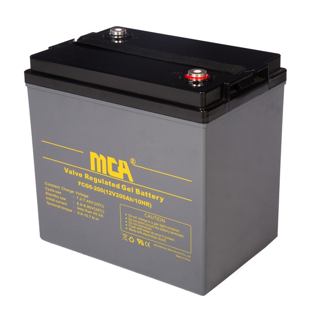 Power Safe 6V 200Ah Lead Acid AGM VRLA GEL Deep Cycle Solar Storage Battery