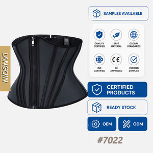 Body gainant amincissant en polyester, type corset, pour la taille, effet sablier personnalisé, pour usage quotidien, post-chirurgie, soutien-gorge post-opératoire, MOQ 200 - Product Image 1