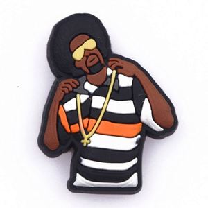 Charmes de sabot étoiles Hip-hop populaires Charmes de sabot Rappeur Charmes de sabot Rocker Livraison rapide GRUPO FIRME - Product Image 2