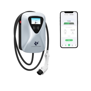 22kw Ac 32a Aan De Muur Gemonteerde Autolader Station Niveau <span class=keywords><strong>2</strong></span> Ai Ocpp Ev Oplader Met Ccs Interface Standaard App-Functie - Product Image 1